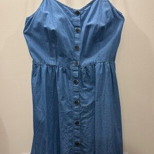 Light Blue Denim Dress
